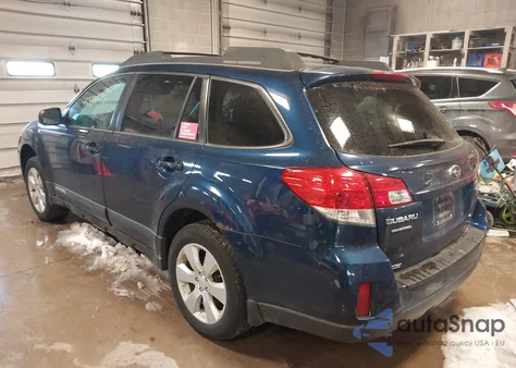 2011 Subaru Outback 2.5I Premium из США, поврежденный, VIN 4S4BRCCC3B3312154